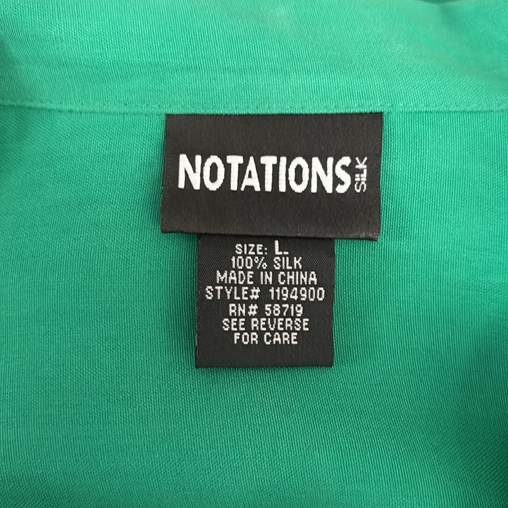 Notation Button-Up Blouse. NWOT - Picture 3 of 3